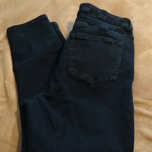 EUC, dark blue, skinny jeans